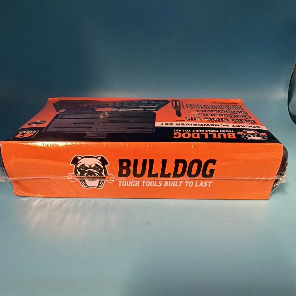 Bulldog 41pc Heavy Duty Socket Screwdriver Driver & Bit Set Torx BD-41SS-O NWOT